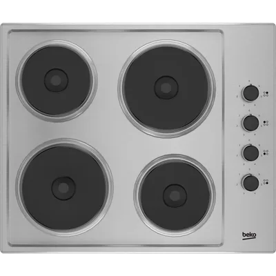 Beko - HIGE64100X. Colore del prodotto: Acciaio inox, Posizionamento dell'apparecchio: Da incasso, Dimensione della larghezza del piano cottura: 61