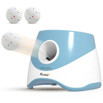 PawHut Lanciapalline automatico con 3 palline e 3 distanze, blu   Aosom Italy