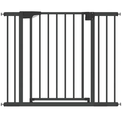 PawHut Barriera di Sicurezza Estensibile a Pressione per Cani e Neonati 76-102 cm, Bianco   Aosom Italy