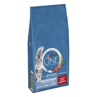 PURINA ONE Sterilized con Manzo Crocchette gatto - 7,5 kg