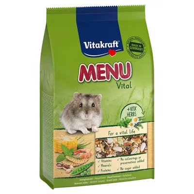 Vitakraft Menu Vital Criceti nani - Set %: 6 x 400 g