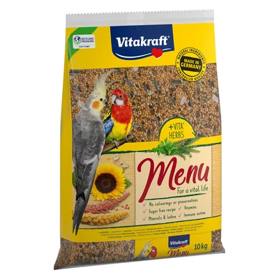 Vitakraft Menu Parrocchetti di taglia grande  - 10 kg