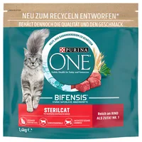 PURINA ONE SterilCat crocchette con Manzo per gatto - 1,4 kg