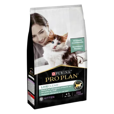 PURINA PRO PLAN LiveClear® Gattini Ricco in Tacchino - 1,4 kg