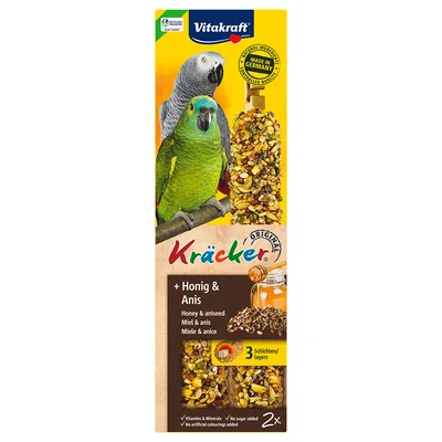 2x Cracker snack per pappagalli Vitakraft - 2 pz