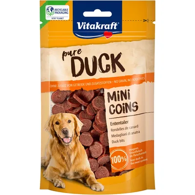 Vitakraft Monetine all'Anatra - Set %: 10 x 80 g