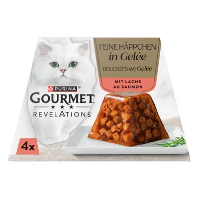 Gourmet Revelations Bocconcini 12 x 57 g Umido per gatto - Salmone
