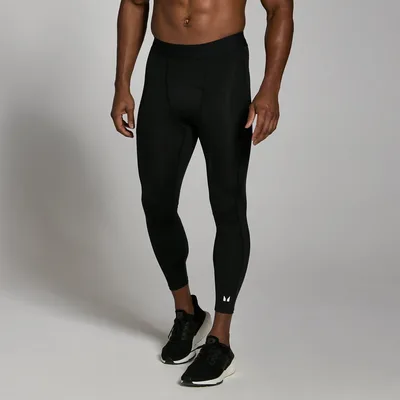 Leggings sportivi attillati a 3/4 MP da uomo - Neri - M