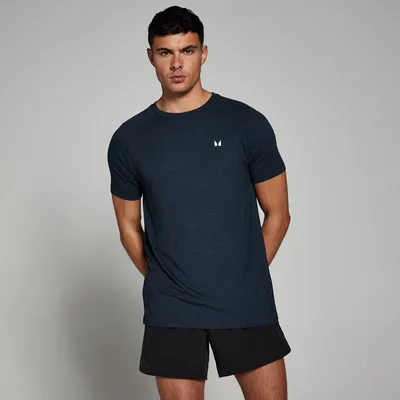 T-shirt a maniche corte MP Performance da uomo - Blu navy mélange - L