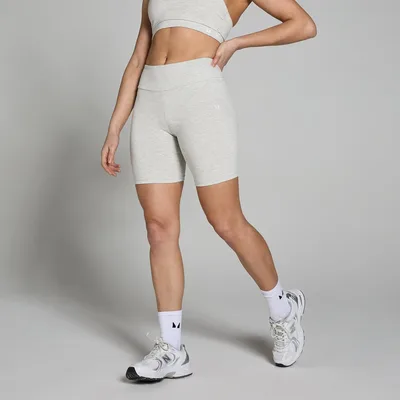 Pantaloncini ciclista MP Basics da donna - Grigio chiaro mélange - S