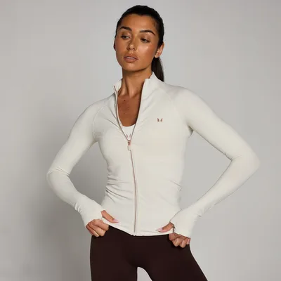 Giacca senza cuciture con cerniera MP Tempo Ultra da donna - Mist - XXL