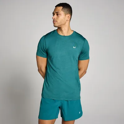 T-shirt Tempo melange MP uomo - Verde acqua intenso - XL