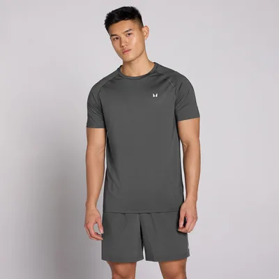 MP Men's Training Short Sleeve T-Shirt - Dark Grey - XXXL