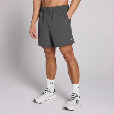 Pantaloncini MP uomo training tessuti 7  - Grigio scuro - L