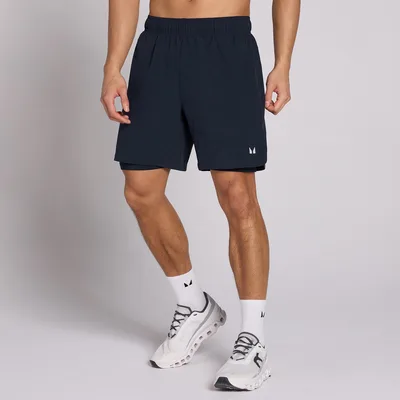 MP Men's 7  2-in-1 Training Shorts - Dark Navy - XL
