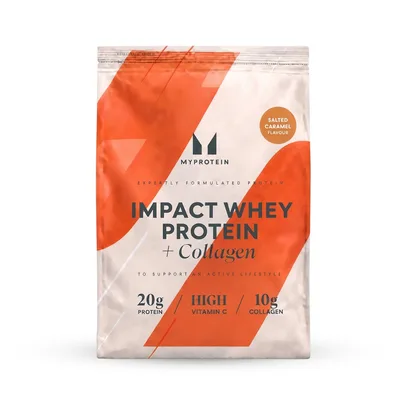 Impact Whey Protein + Collagene - 375G - 15porzioni - Caramello salato