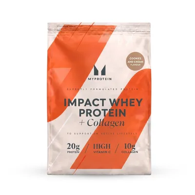 Impact Whey Protein + Collagene - 750G - 30porzioni - Biscotti e crema