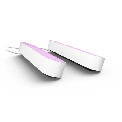 Philips Hue White & Color Ambiance Barra Luminosa Play, Confezione Doppia Bianco