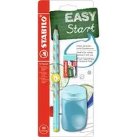 School Set - STABILO EASYgraph in Blu per Mancini - con Gomma + T...