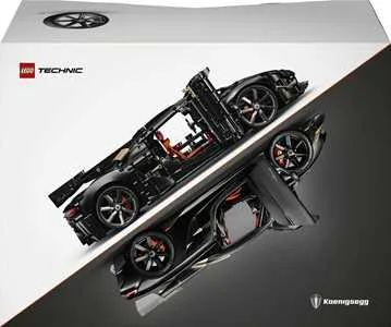 LEGO Technic (42232). Hypercar Koenigsegg Sadair's Spear