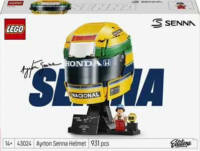 LEGO Editions (43024). Casco Ayrton Senna