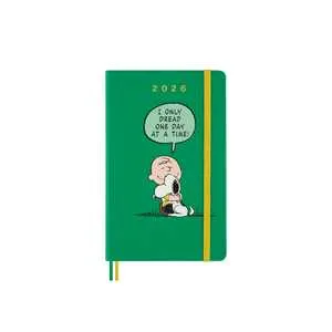 Agenda Moleskine 12 mesi, 2026, giornaliera, Peanuts Daily L Char...