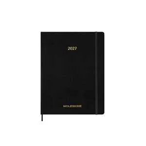 Essential Planner 2027 Moleskine settimanale verticale XXL nero