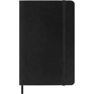 Agenda Moleskine 2027 12 mesi settimanale orizzontale pocket nera...