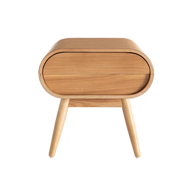Comodino design frassino 1 cassetto BJORG