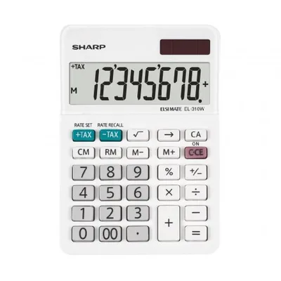 SHARP Calcolatrice EL310WB Da Tavolo