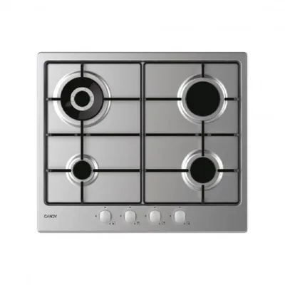 Candy Piano Cottura CHW6BR4WX 4 Fuochi a Gas Colore Inox
